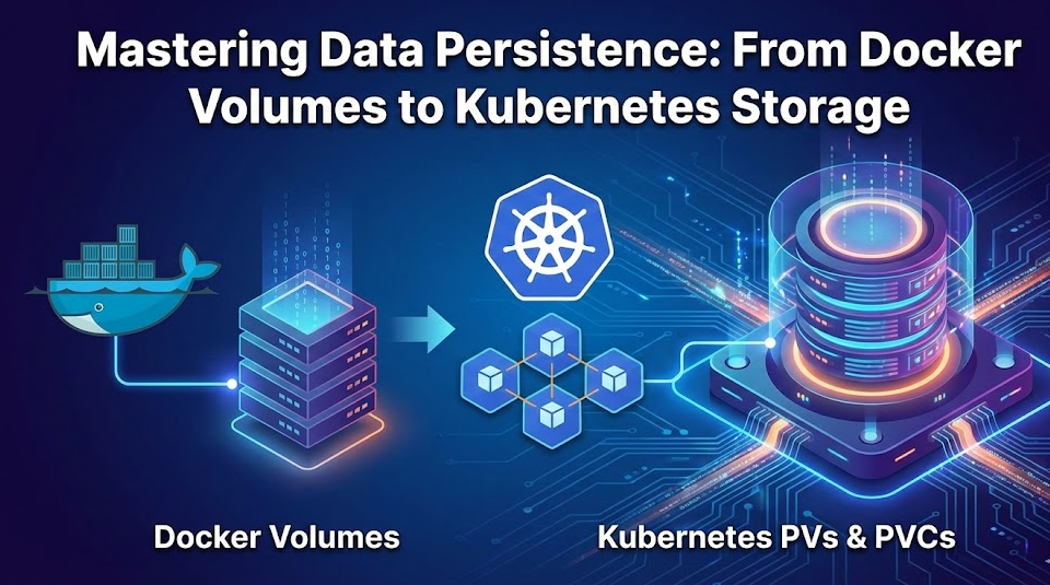 Mastering Data Persistence: From Docker Volumes to Kubernetes Storage